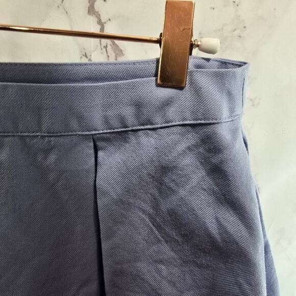 Sailor Moon Skirt Womens Medium Blue Mini Pleated Cheer Skater Round - Picture 10 of 12